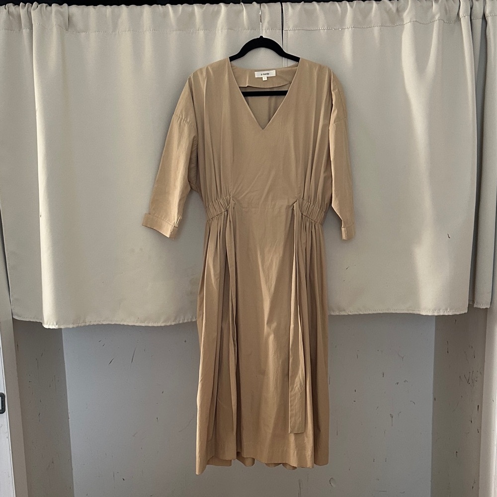 A Mente Tan Midi Dress